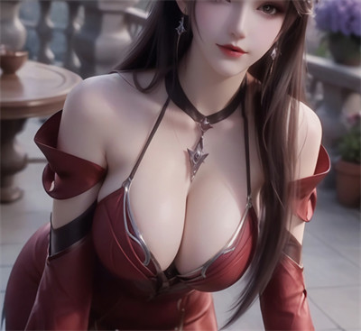 [第990期] [斗破苍穹] [萧媚 · 系列] 红衣制服巨乳 [101P]-晚漫-共享AI国漫精致绘画AI高清视频